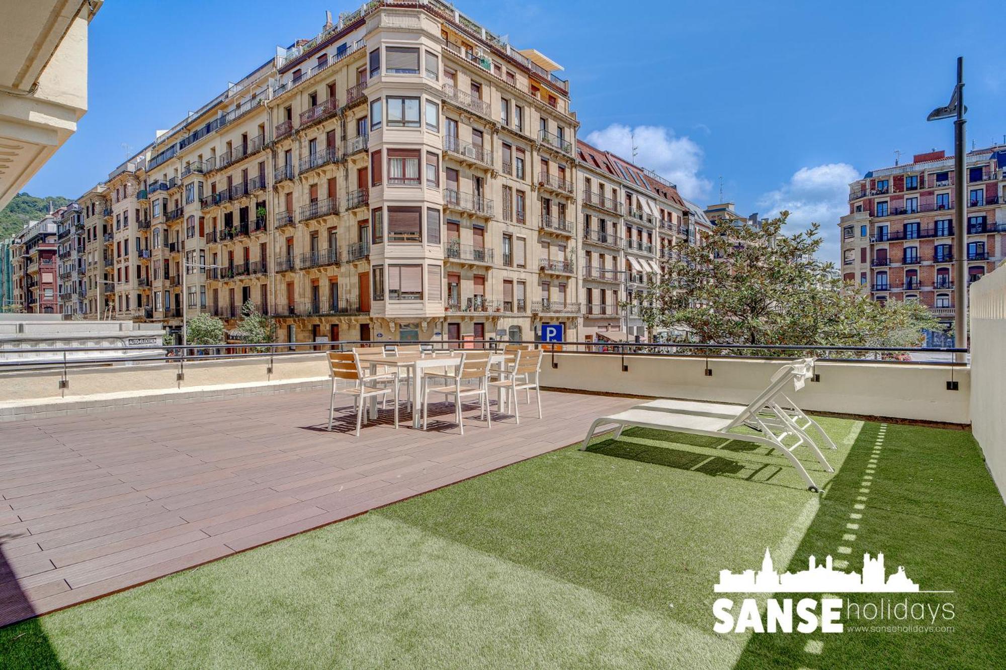 Apartamentos Gran Via By Sanse Holidays San Sebastián Exterior foto